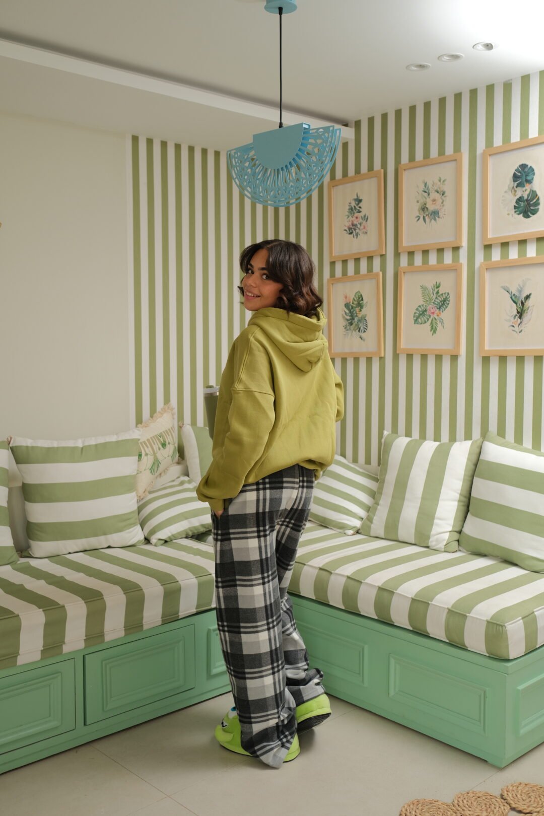 Fleeked Out PJ Set “ Lucky Limeade “ - Image 3