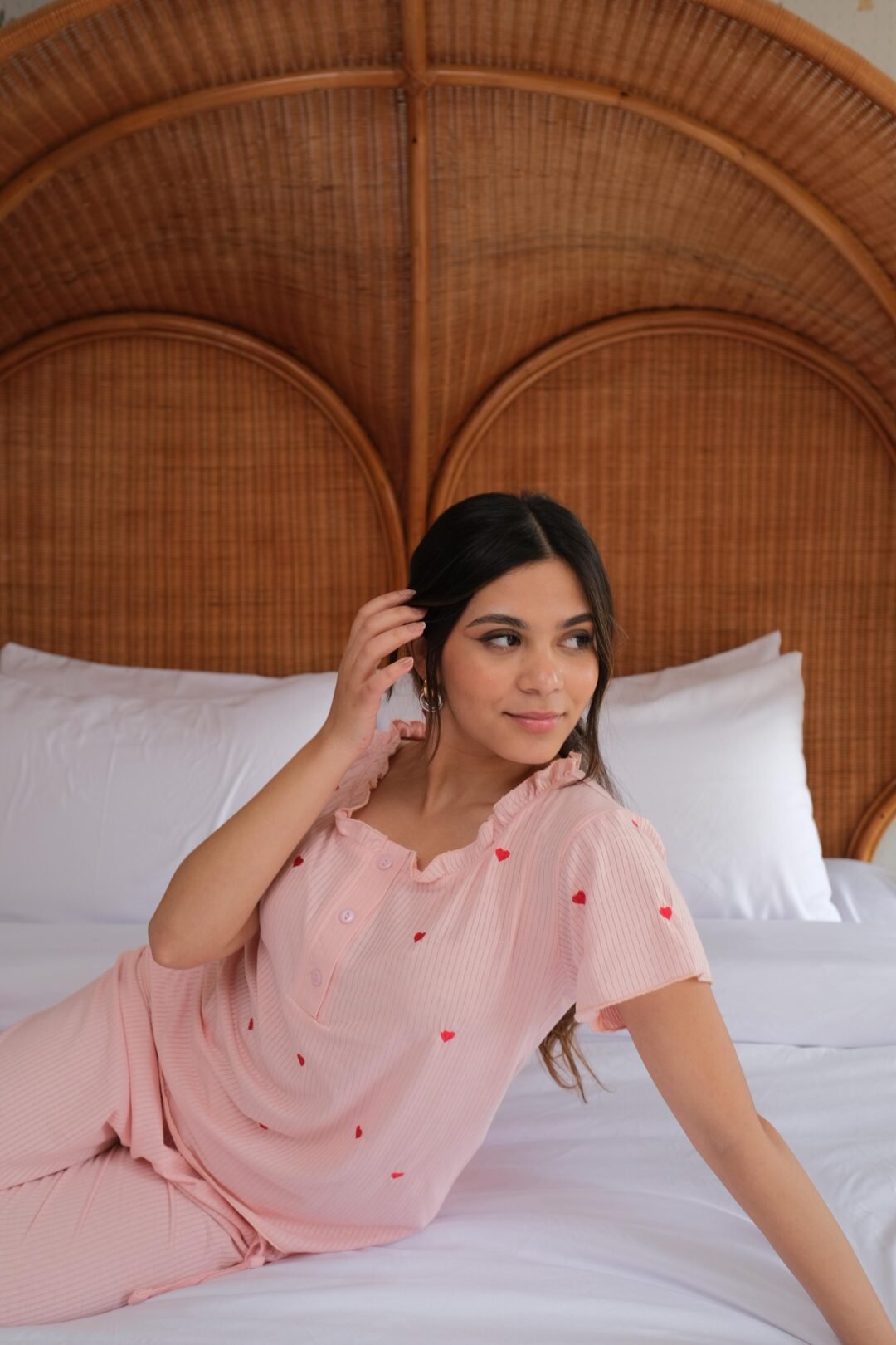 Love Notes pj set “baby pink“ - Image 3