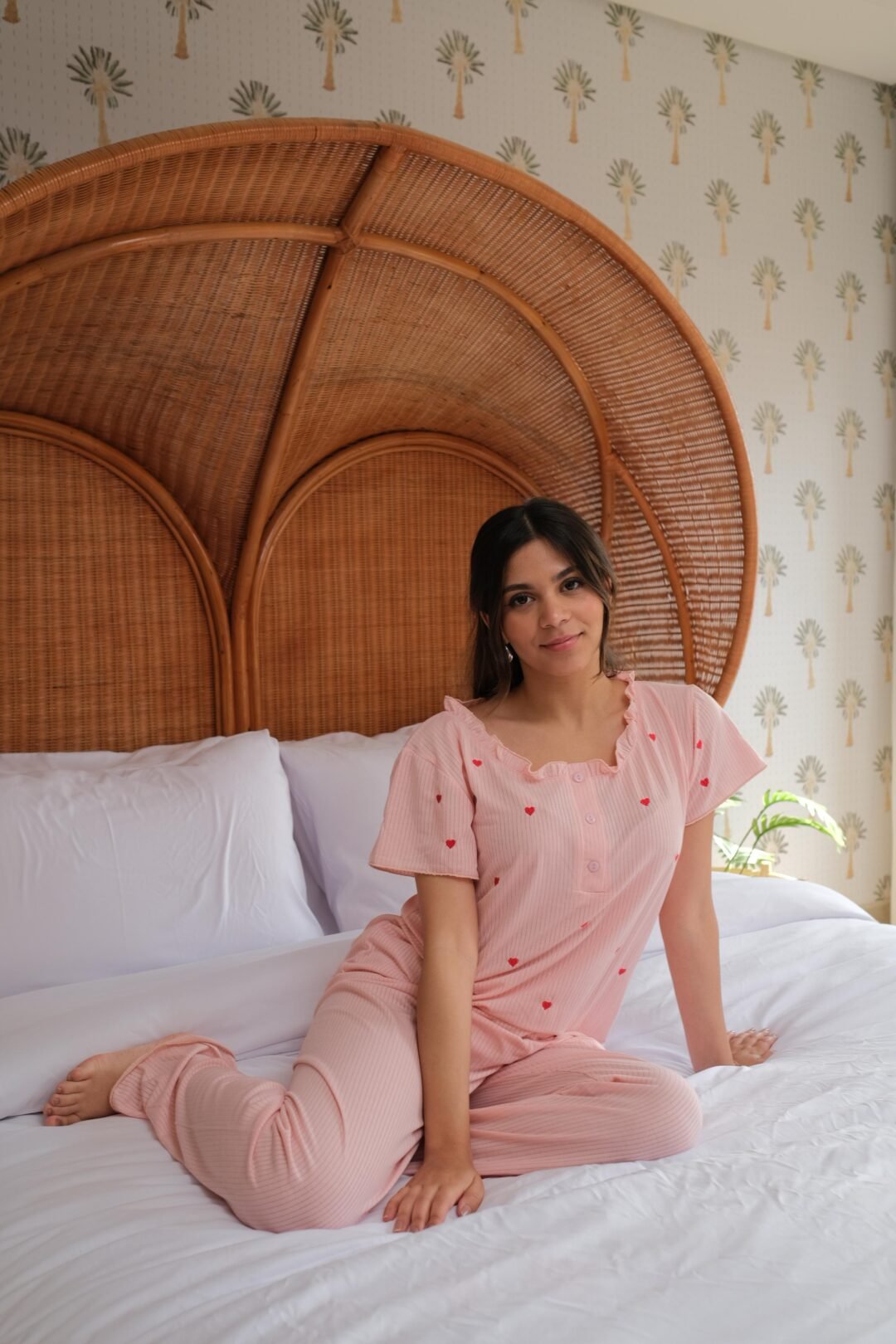 Love Notes pj set “baby pink“ - Image 4