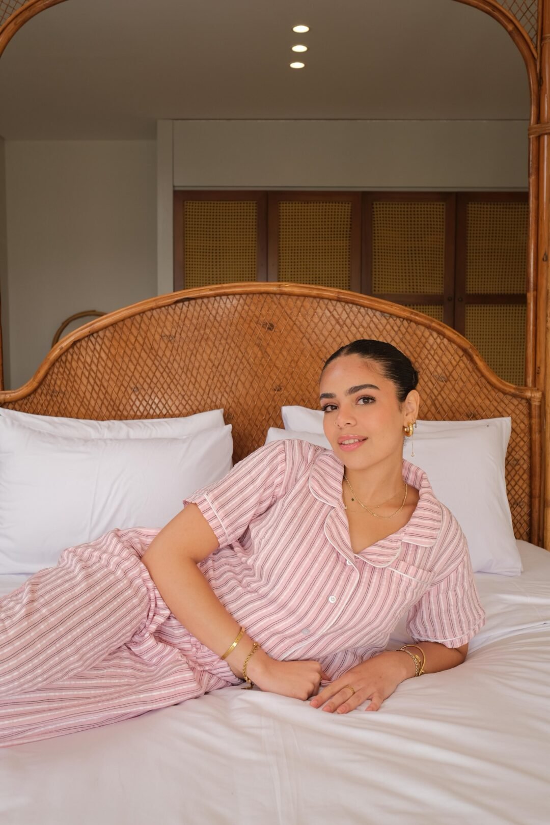 The cool club pj set “ baby pink ” - Image 3